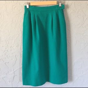 💐VINTAGE PENDLETON Fall Winter Wool Pencil Skirt